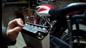 Заводим мопед Альфа 110 без аккумулятора на холодную