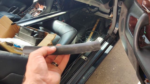 Water In Back Seat Issue Solved Mercedes Cl600 C140 W140 Big Body Benz