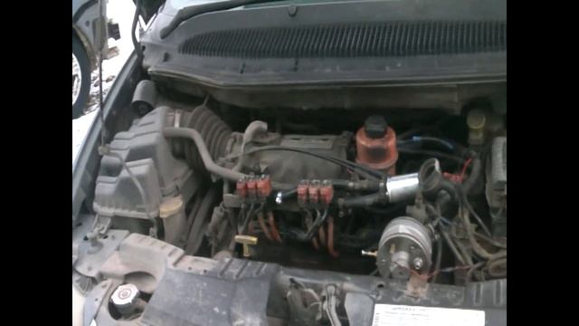 ГБО STAG 300 на Chrysler Voyager Town Contry.