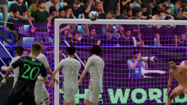 How to score a freekick EAFC 24 (Feat. James Maddison) #eafc24 #goals #freekick #fifa