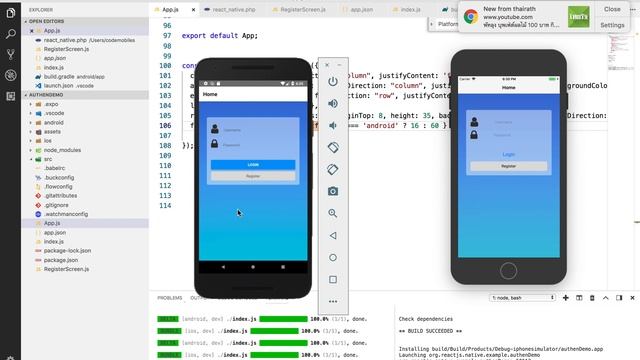 React-Native - PlatformOS : การจัดการ Layout แยก Android กับ iOS (Platform Specific Code) смотреть онлайн