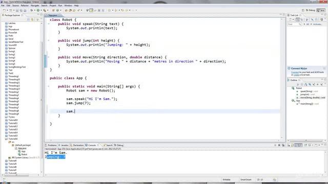 Java Programming Beginner Tutorials Part 16: Method Parameters смотреть онлайн