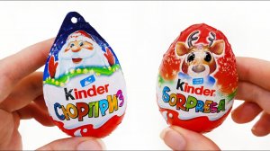 ЕВРОПЕЙСКИЕ Киндеры ПРОТИВ РОССИЙСКИХ - НОВОГОДНИЕ Киндер Сюрпризы из РАЗНЫХ СТРАН