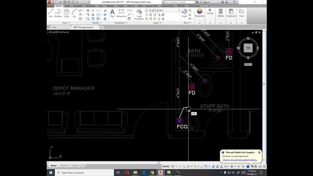Auto CAD: How to Make Shop Drawing from Design Drawing. смотреть онлайн