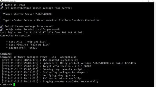 Upgrade / Patch vCenter 7 via CLI ( offline without internet ) смотреть онлайн