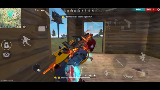 ?ПКАШНИК СНОВА ИГРАЕТ на ТЕЛЕФОНЕ в ФРИ ФАЕР! Free Fire смотреть онлайн