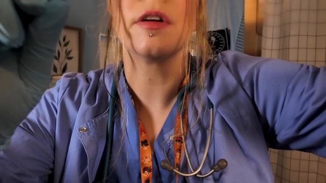 ASMR Hospital Emergency Room | Stitches, Cranial Nerve & Scalp Exam