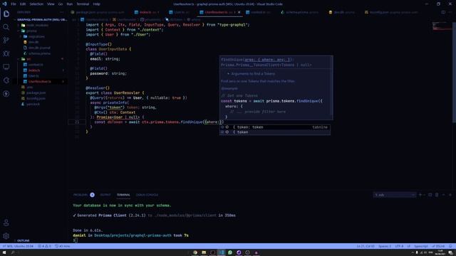 API de Autenticação com Prisma e GraphQL смотреть онлайн