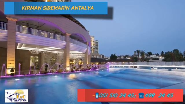 KIRMAN SİDEMARİN SİDE ANTALYA, EC TRAVEL TEQDİM EDİR смотреть онлайн