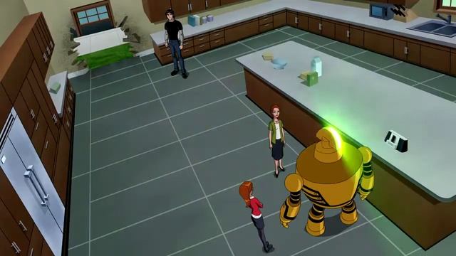Clockwork uses its rewind power , Ben 10 Ultimate Alien Episode 47 смотреть онлайн