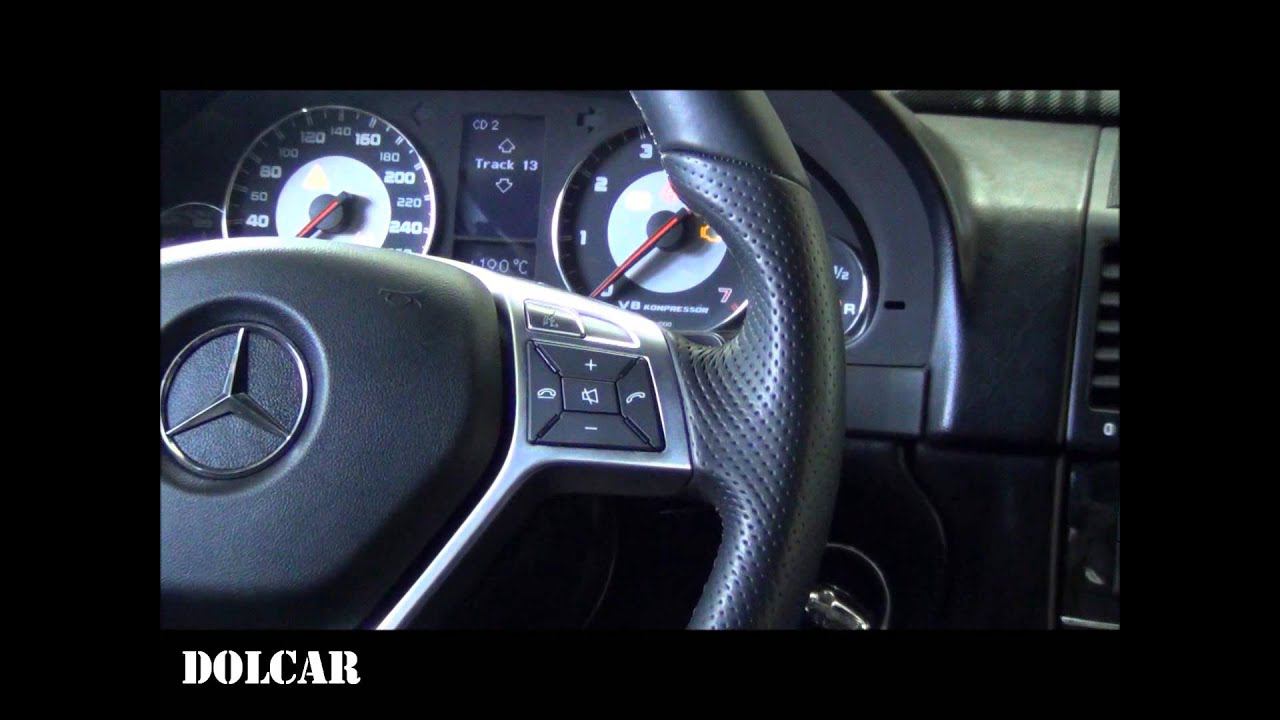 Mercedes W463 руль от E-class и USB