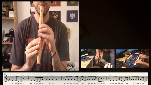Demons - Imagine Dragons - Recorder (flute) cover - Carlos Rodríguez Parrón @carlosrpmusica смотреть онлайн