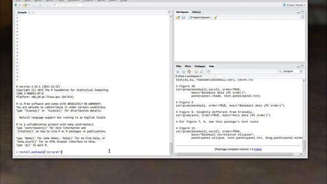 Installing A Library Into R-Studio