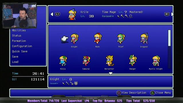Final Fantasy V Pixel Remaster playthrough pt27 - Final Dungeon Begins! Tons of Bosses and Location смотреть онлайн