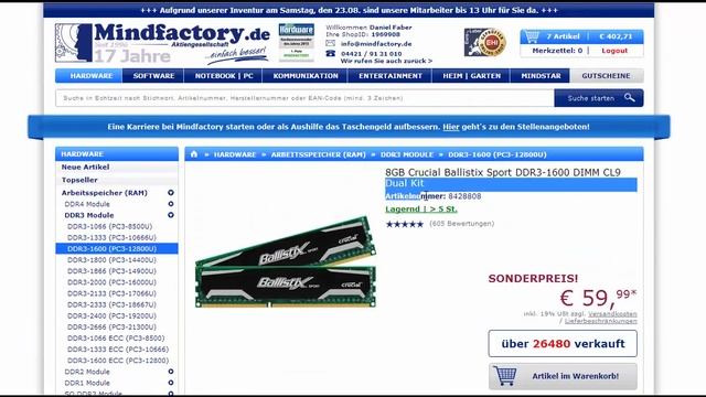 400€ Gaming PC | PC Reihe смотреть онлайн