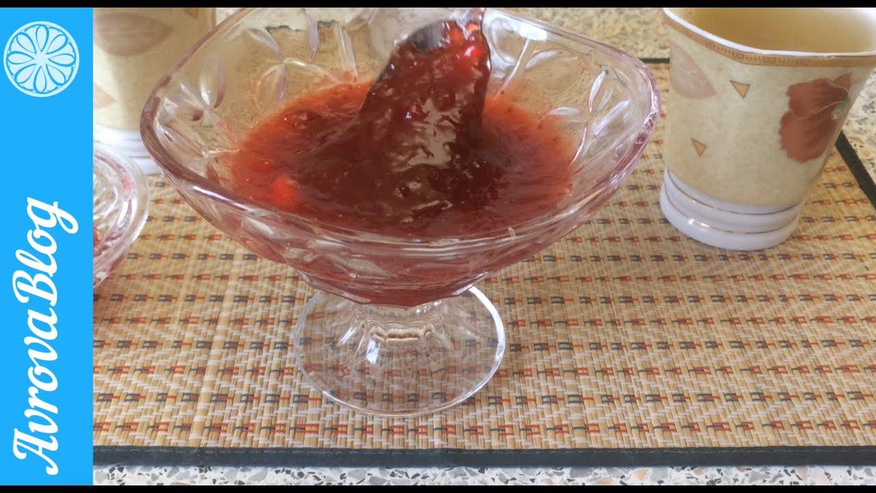Ароматный и нежный конфитюр из клубники. Без загустителей