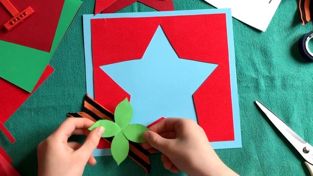 3D ОТКРЫТКИ на 9 МАЯ на день ПОБЕДЫ своими руками ПОДЕЛКИ из БУМАГИ (Эмилия) 3D DIY смотреть онлайн