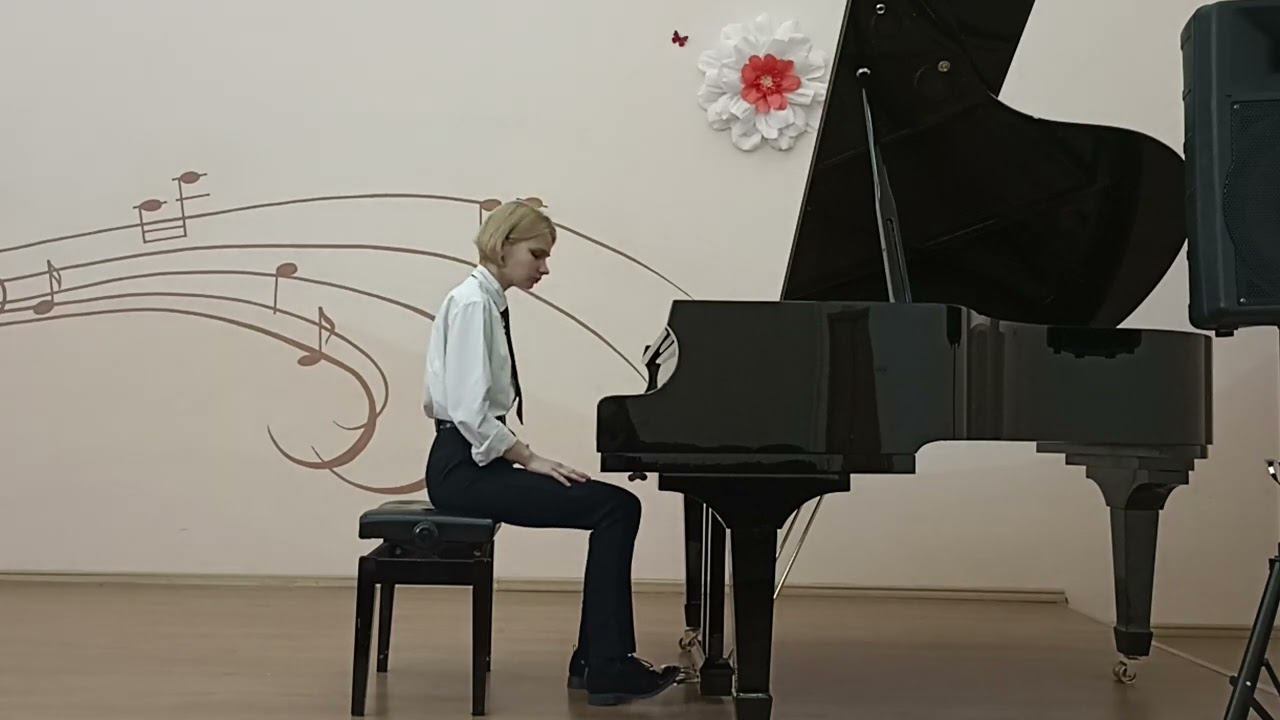 Халецкая Дарья 7 кл., И.Гайдн Соната G dur, Ф.Мендельсон "Песня без слов" №2 соч.19 тетр. №1 смотреть онлайн