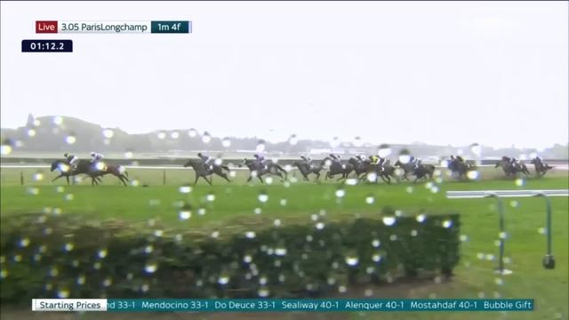 Amazing! ALPINISTA wins the Qatar Prix de l'Arc de Triomphe! смотреть онлайн
