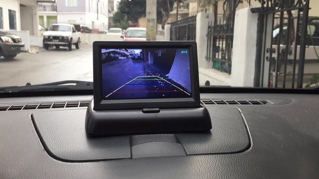 Foldable 4.3 Inch Car Reversing Digital LCD Display www.gearbest.com смотреть онлайн