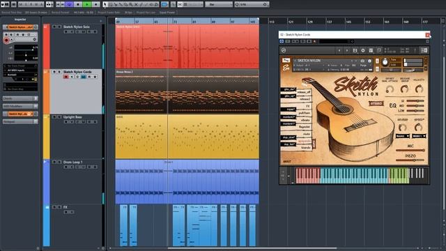 Sketch Nylon sample library for Kontakt 6 Demo Track смотреть онлайн