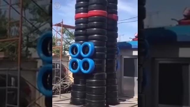 Поделки из старых покрышек смотреть онлайн