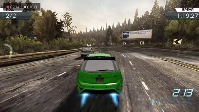 NFS Most Wanted 2012, Android смотреть онлайн