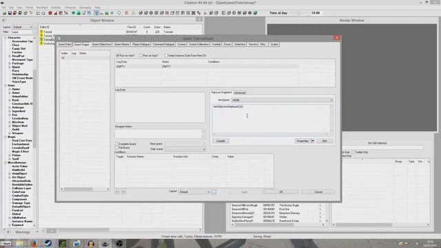 Fallout 4 Creation Kit Tutorial - Start Quest on Launch смотреть онлайн