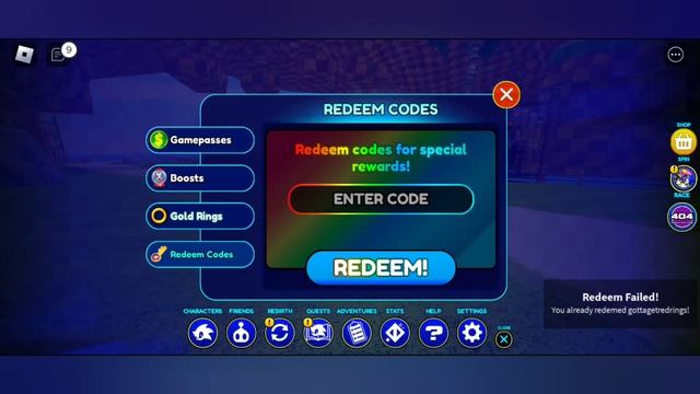 [JUNE 2023] ALL WORKING CODES SONIC SPEED SIMULATOR ROBLOX | SONIC SPEED SIMULATOR CODES смотреть онлайн