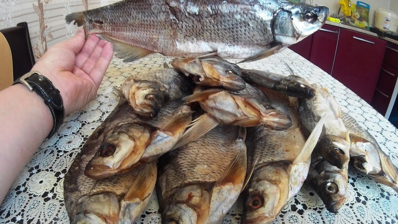 Вяленая рыба, как завялить не крупную рыбу, хороший способ вялить рыбу в домашних условиях. смотреть онлайн