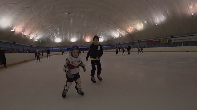 каток Золотая Шайба Массовое катание 13 3 2021г смотреть онлайн