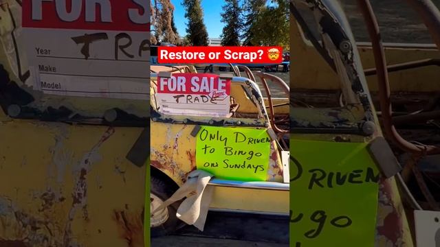 BARN FIND Fiat Jolly! ☠️ #fiat #jolly #fiat500 #italy #sema #convertible #forsale #carsforsale смотреть онлайн