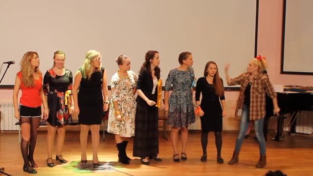 Капустник ансабля "Златоцвет"2014 год. смотреть онлайн