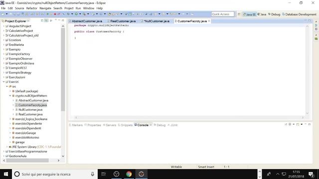 Design Pattern Null object смотреть онлайн