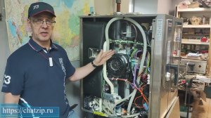 Сервис сообщение 34-1 на пароконвектомате RATIONAL SCC We