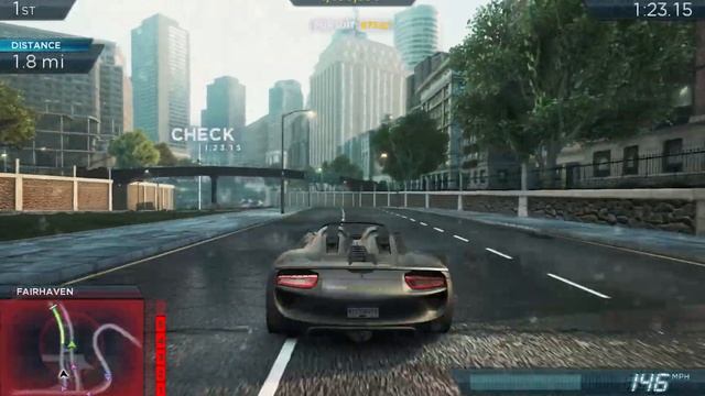 Lamborghini Aventador VS Porsche 918 Spyder Concept - Most Wanted 4 -Need For Speed Most Wanted 201 смотреть онлайн