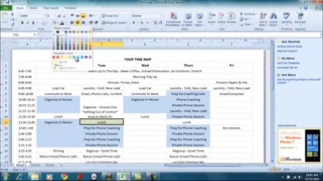 How to Create A Routine Cheat Sheet in Color (Time Management).wmv смотреть онлайн