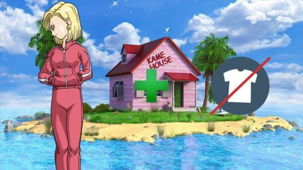 dragon Ball super characters no clothes mode