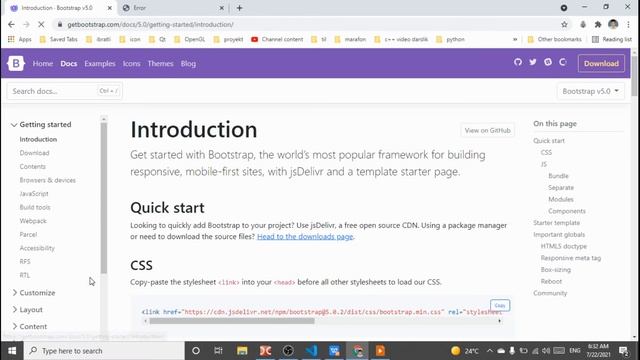 8.1 Bootstrap haqida tushuncha va uni o'rnatish смотреть онлайн