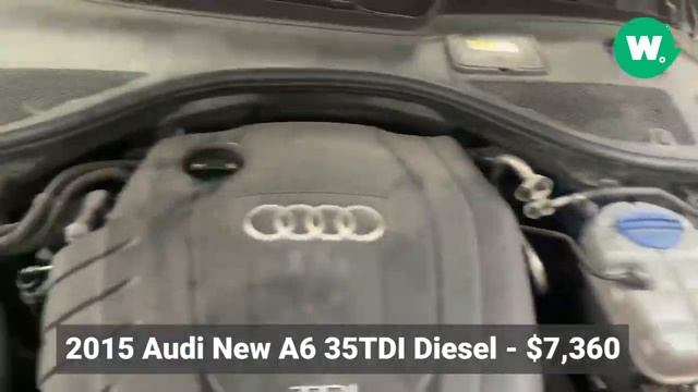 Fresh Stock - 2015 Audi A6 35 TDI - $7,360 смотреть онлайн