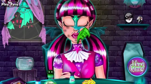Draculaura Total Makeover - Монстр Хай Школа Монстров смотреть онлайн