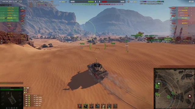 World of tanks. Бой на Hellcat, 2х, Песчаная река. смотреть онлайн