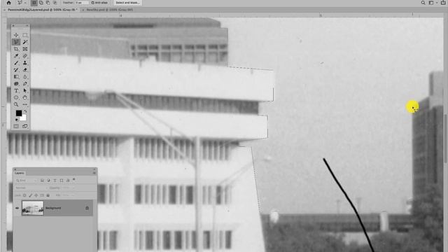 Proj1 Photoshop / Using a Layer Mask to Replace an Old Sky with a New Sky смотреть онлайн