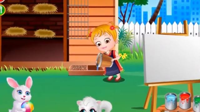 Малышка Хейзел: Пасха - игра для девочек смотреть онлайн