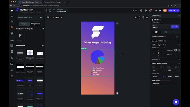 Custom Code Tutorial - FlutterFlow смотреть онлайн