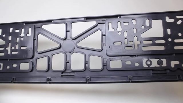 Пластиковая рамка для гос. номера БЕЗ ЛОГО ﻿1 шт. смотреть онлайн