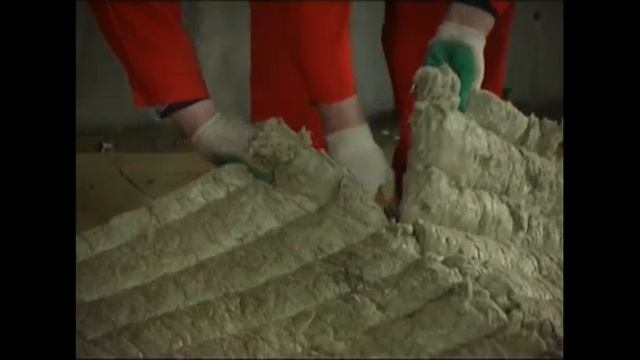 ROCKWOOL (монтаж утеплителя Wiredmat) смотреть онлайн