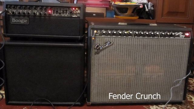 Mesa Boogie Mark IV vs. Fender Twin Amp смотреть онлайн
