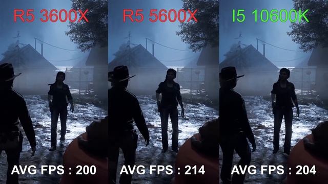 Ryzen 5 3600x vs Ryzen 5 5600x vs i5 10600k - 10 Games Tested on 1080p смотреть онлайн