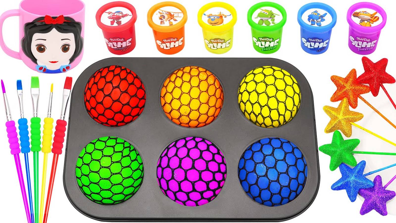 Мультики для малышей. Поп-ит. Игрушки антистресс. Волшебство. Слаймы. Звуки АСМР смотреть онлайн